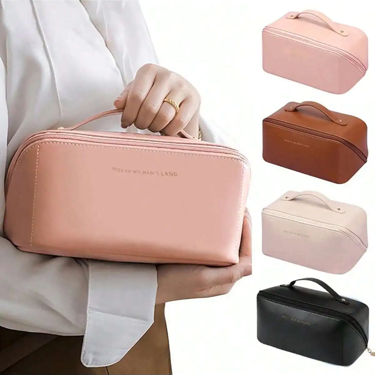 Sac à cosmétiques de vente directe d'usine, sac à cosmétiques en un lot, sac à cosmétiques de maquillage Portable, sac à cosmétiques, grande capacité