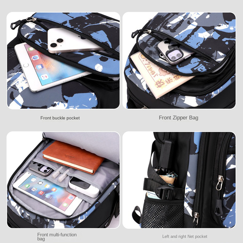 Children School Backpack with Wheels Rolling School Bag For Boys Kids Wheeled backpack Trolley Bag Students Backpack Bookbag