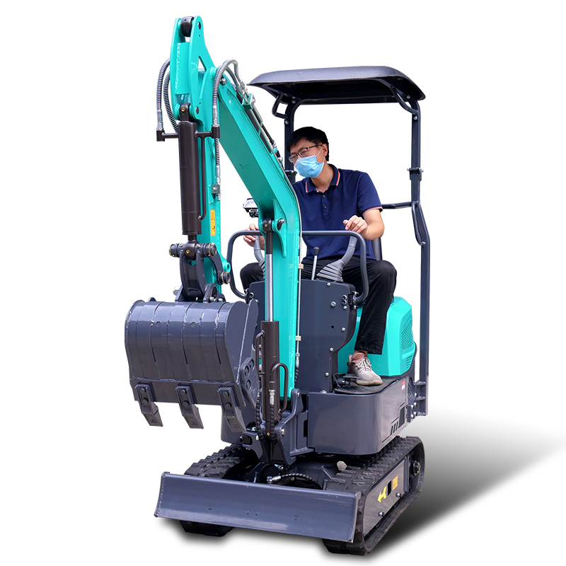 Индивидуальный гидравлический гусеничный 1-тонный мини-экскаватор AWY12 с излучением двигателя EURO V