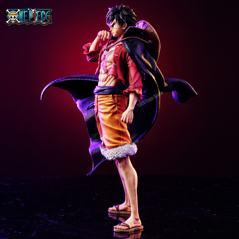 Figura de una pieza anime teatro puño de fuego Luffy modelo adornos juego de marea
