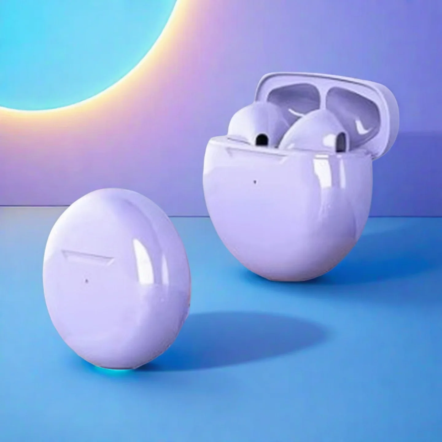 Auriculares Bluetooth Pro 6 TWS Auriculares inalámbricos Bluetooth Auriculares con cancelación de ruido con micrófono Auriculares inalámbricos Pro6