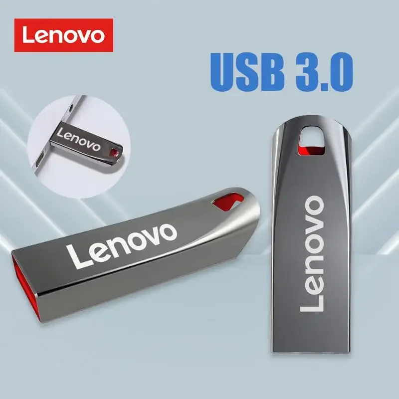 レノボ 2 テラバイト USB 3.0 フラッシュドライブ高速金属ペンドライブ 1 テラバイト 512 ギガバイト 256 ギガバイトポータブル USB ドライブ防水メモリア USB フラッシュディスク