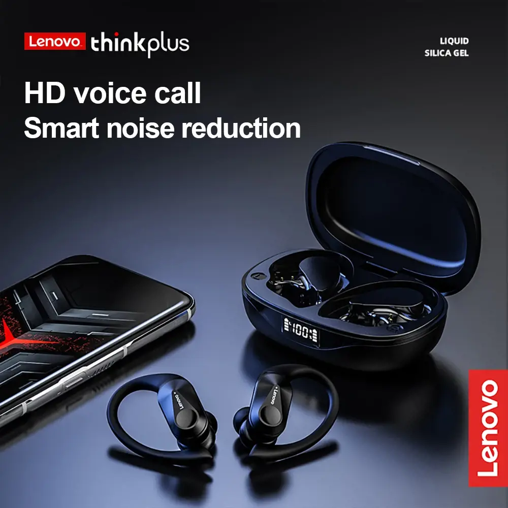 Choix Lenovo LP75 TWS sans fil Bluetooth V5.3 écouteurs HiFi stéréo réduction du bruit écouteurs étanche sport casque