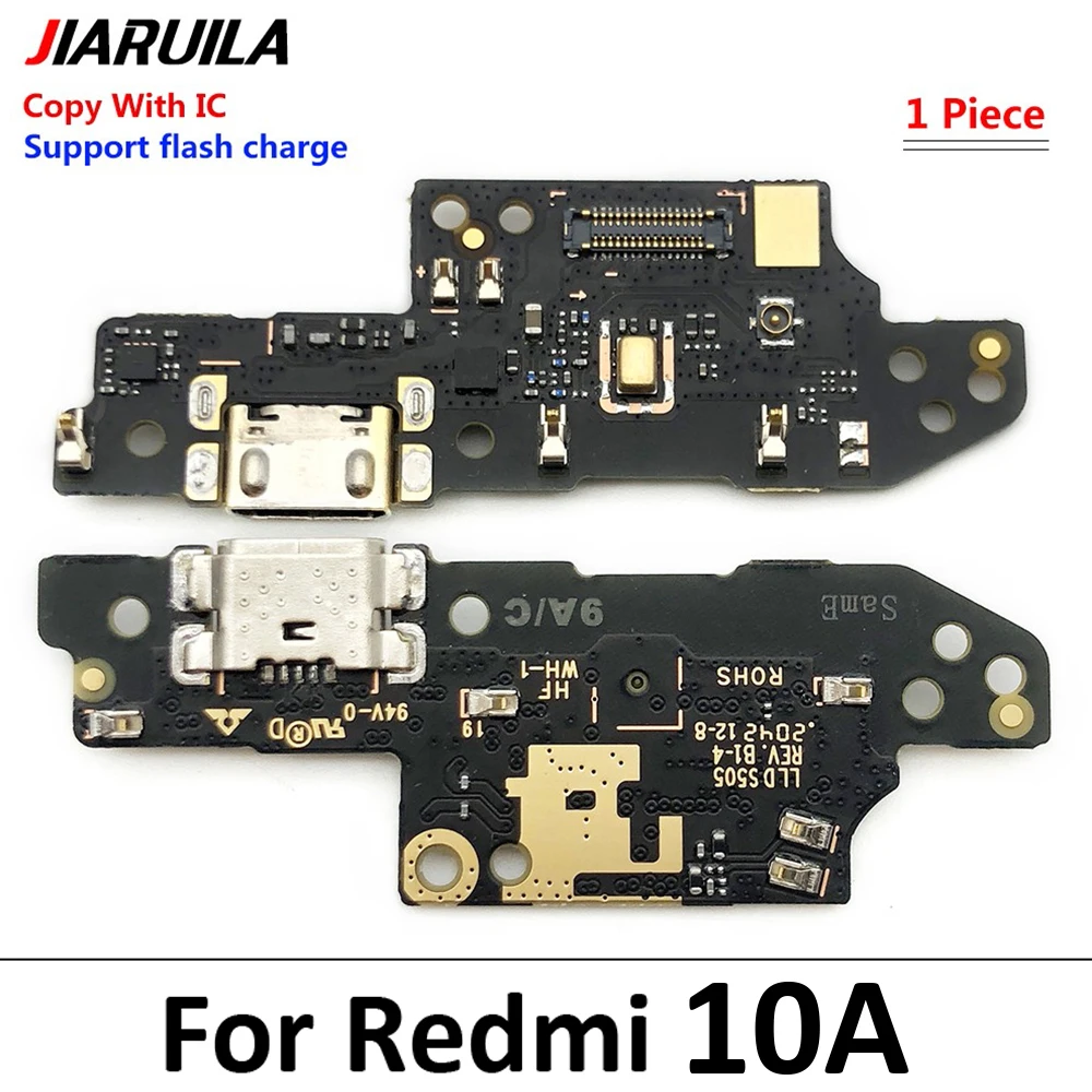 Новый USB-порт для зарядки, гибкий кабель, разъем для Xiaomi Redmi 8 8A 9 9C 9A 9T 10C 12C 10A 10 12 12C 13C 13 4G 5G микрофон
