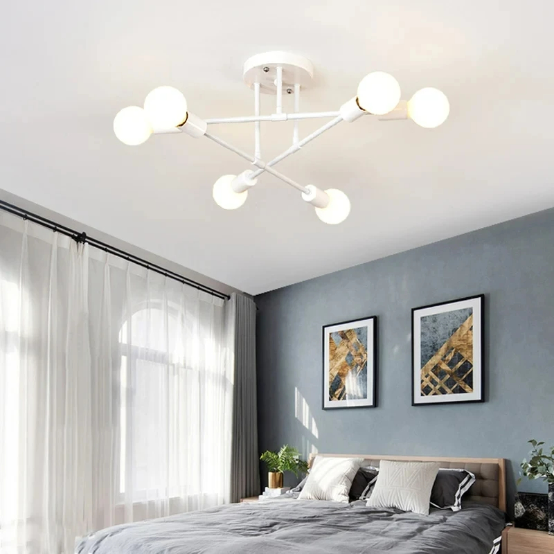 Nordic minimalista pingente de luz lâmpada do teto led lustre adequado para quartos salas estar preto ouro iluminação decoração