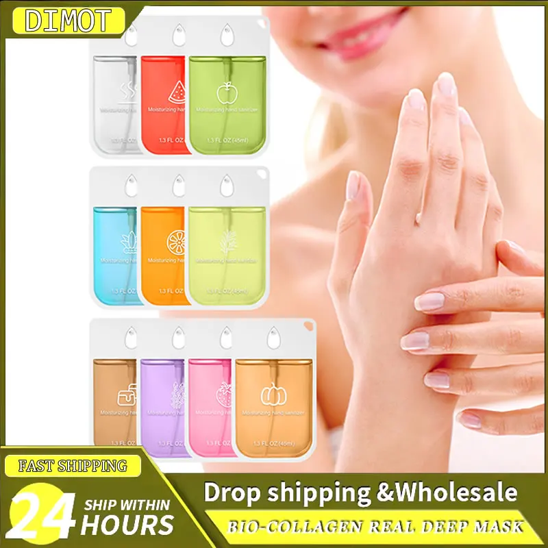 1 Pcs New Hydrating Hand Spray For Adults And Kids Multi-Flavor Cleanses Your Hands Mist Hydrating Hand  Travel Size