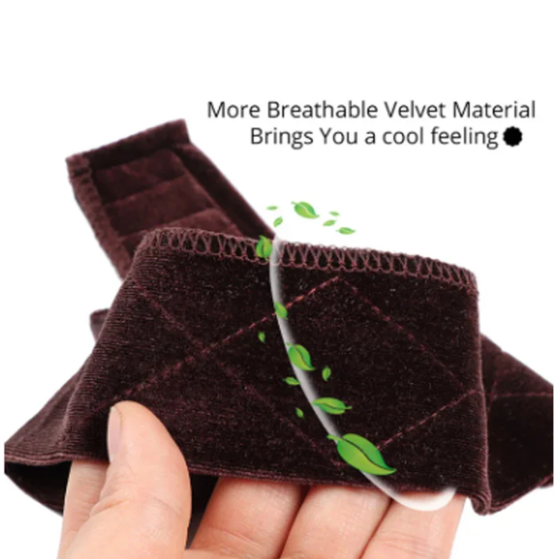 Banda de peluca de terciopelo para peluca Fastern, banda de agarre de peluca de piel Flexible, diadema cómoda de café, banda para el cabello ajustable