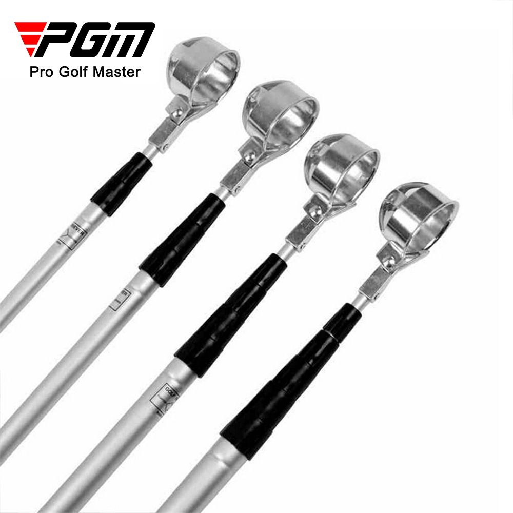 PGM Golf Ball Pick Up Tools Teleskop Golf Ball Retriever Retracted Golf Pick Up Automatische Locking Scoop Picker LQQ001