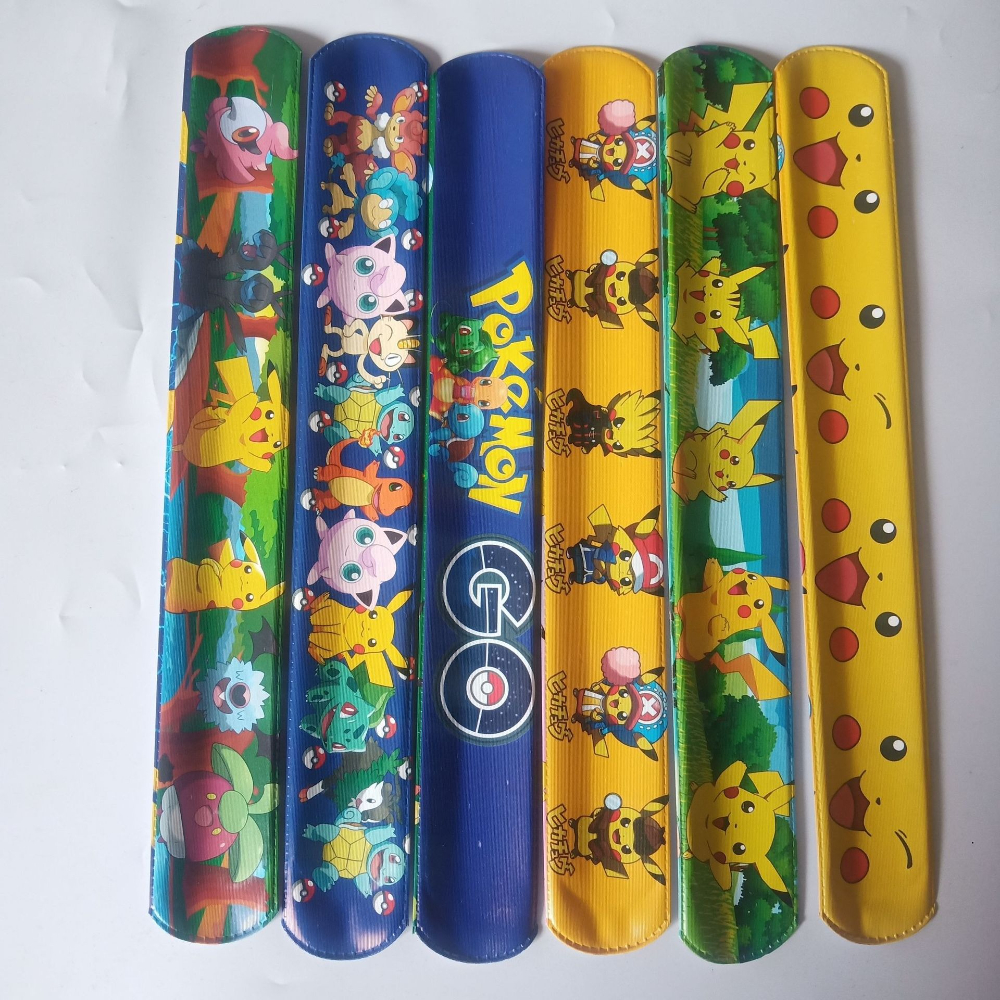 Bracelet Pokemon mignon Pikachu, une variété de personnages de poupée Anime, jouets éducatifs pour enfants, cadeau d'anniversaire