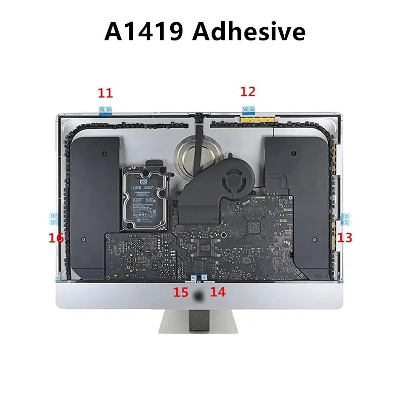 ใหม่กาวสติกเกอร์เทป/เครื่องมือชุดซ่อมสําหรับ iMac A1419 A1418 21.5 "27" 2012-2017years หน้าจอ LCD แถบกาว