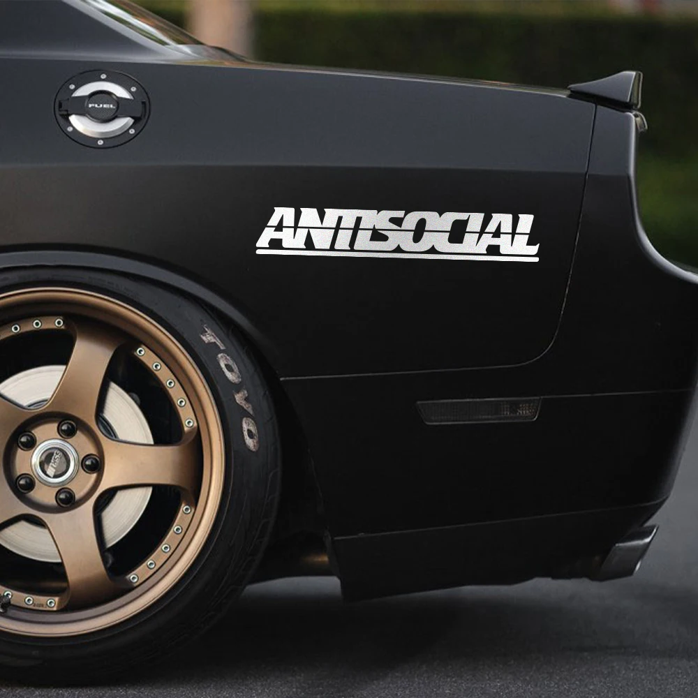 Creative Car Stickers Motorcycle Reflective Waterproof Styling Decals Decoration Helmet Tank Side Strips Decals Car Accessories