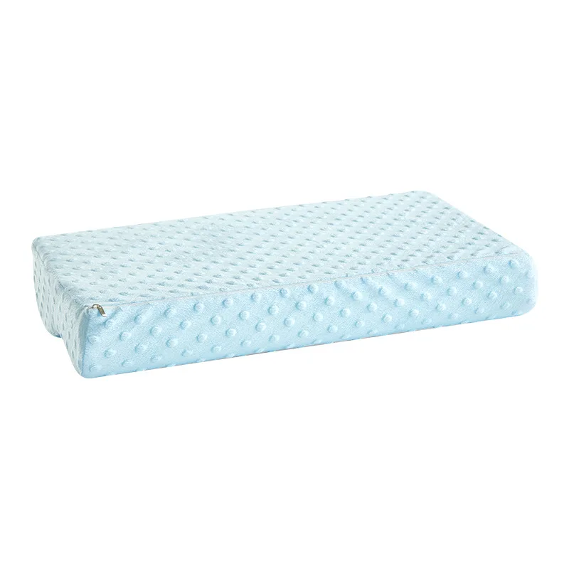 Bantal panjang tempat tidur busa memori, perlindungan leher, bentuk Rebound lambat untuk tidur, Bantal ortopedi