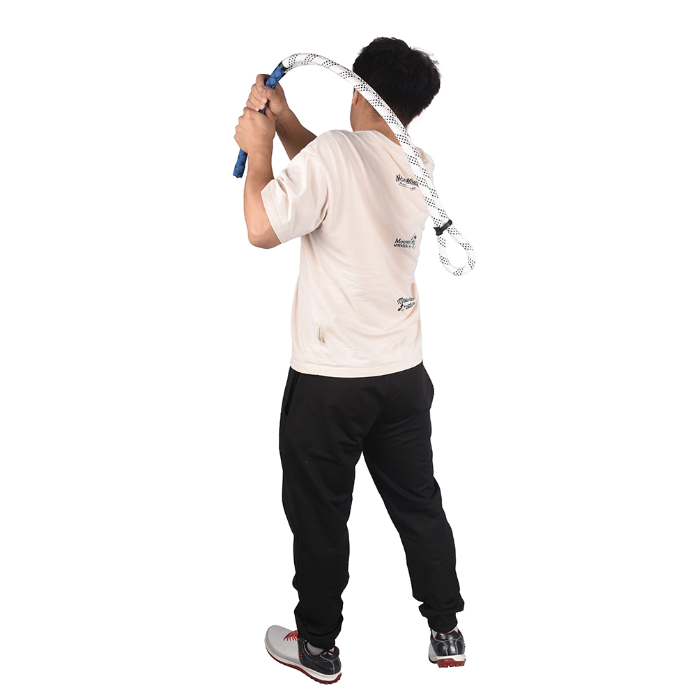Golf Swing Powerเชือกกอล์ฟท่าทางแก้ไขเชือกแบบพกพาGolf SwingฝึกเชือกGolf Swing Trainerสําหรับผู้เริ่มต้น