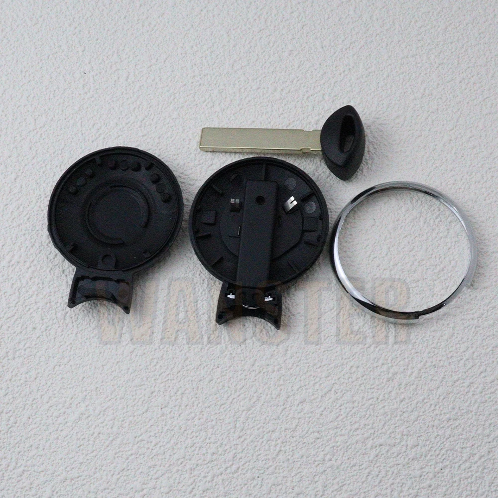 車のキーハウジングリモートフォブケースシェルを交換ミニクラブマン R55 カブリオ R57 クーペ R58 ロードスター R59 同胞 R60 ペースマン R61