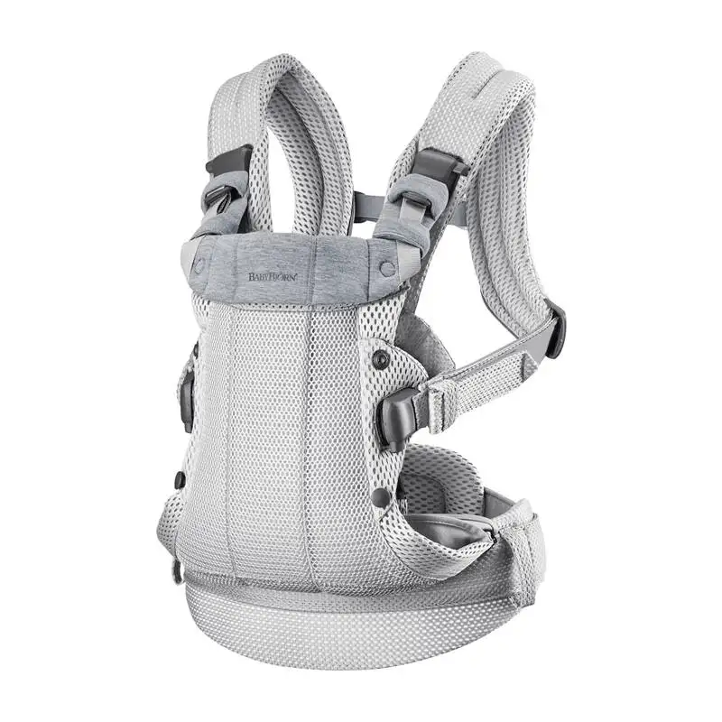 BabyBjorn draagzak in 3D-gaas |   Ergonomisch 3-in-1 ontwerp dat pasgeborenen en peuters ondersteunt (7-40 pond)