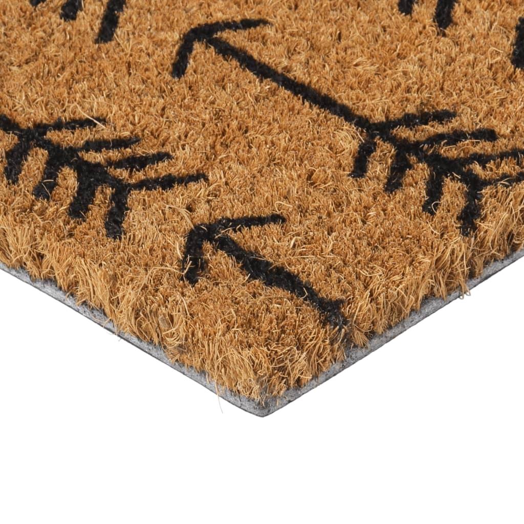 40x60 cm Tufted Coir Door Mat - Natural Fiber Entrance Mat for Home Decor