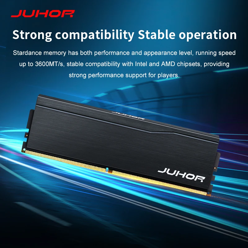 JUHOR Ram DDR4 8 GB 16 GB DDR4 16 GB 4000 MHz 3600 MHz Desktop-Speicher Dimm Hochgeschwindigkeits-Speicher Ram