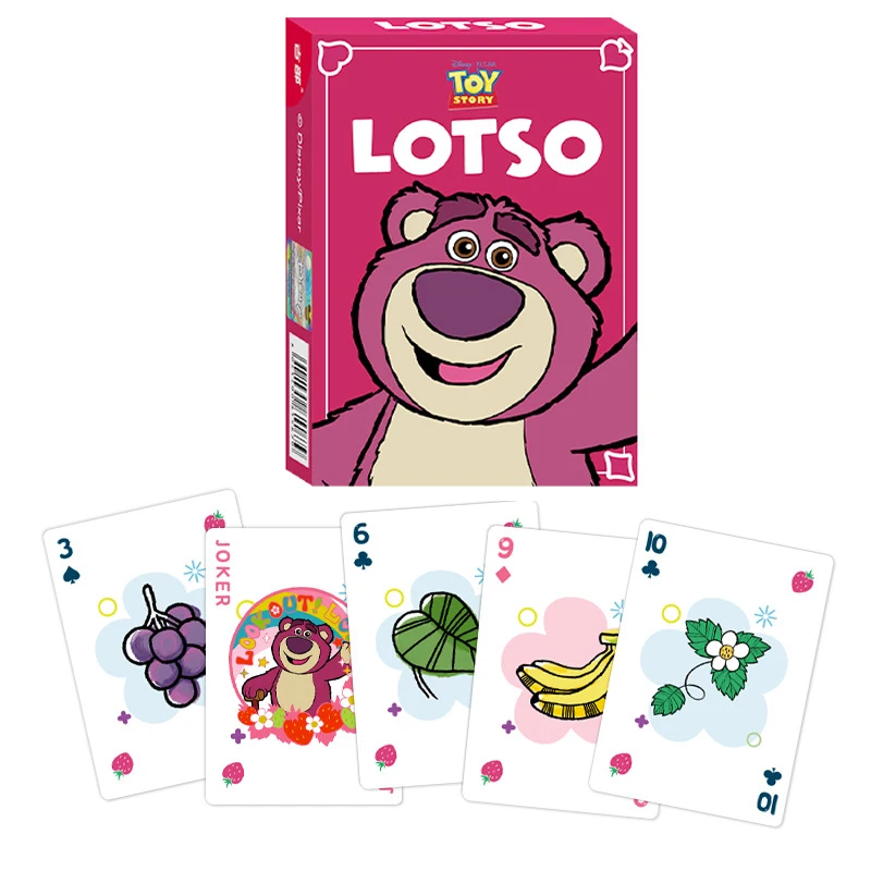 Disney Stitch Poker Lots-o'-Huggin' Bear naipes póquer interior entretenimiento familiar juegos de mesa