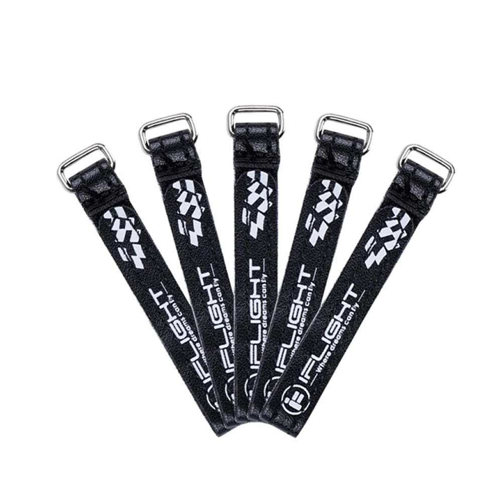 5 Chiếc 10X100mm / 10X130mm IFlight Magic Miếng Dán Băng Nylon Pin Lipo Dây Đai Có Thể Tái Sử Dụng Vỏ Dây Cáp Bọc FPV RC Pin