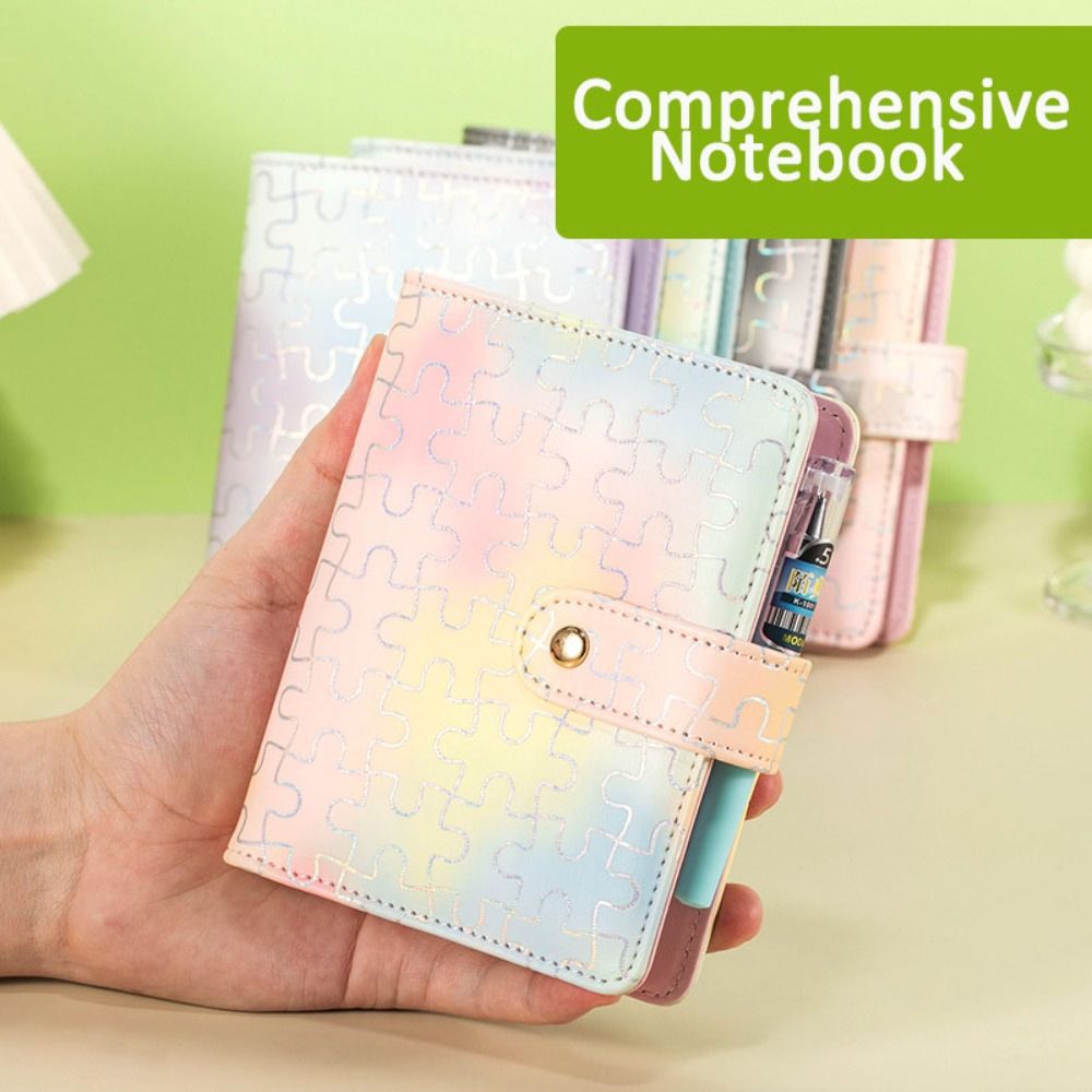 PU Leather Budget Binder Planner Daily Weekly Wallet Organizer Envelope Challenge Binder Cash Envelopes Bill Holder