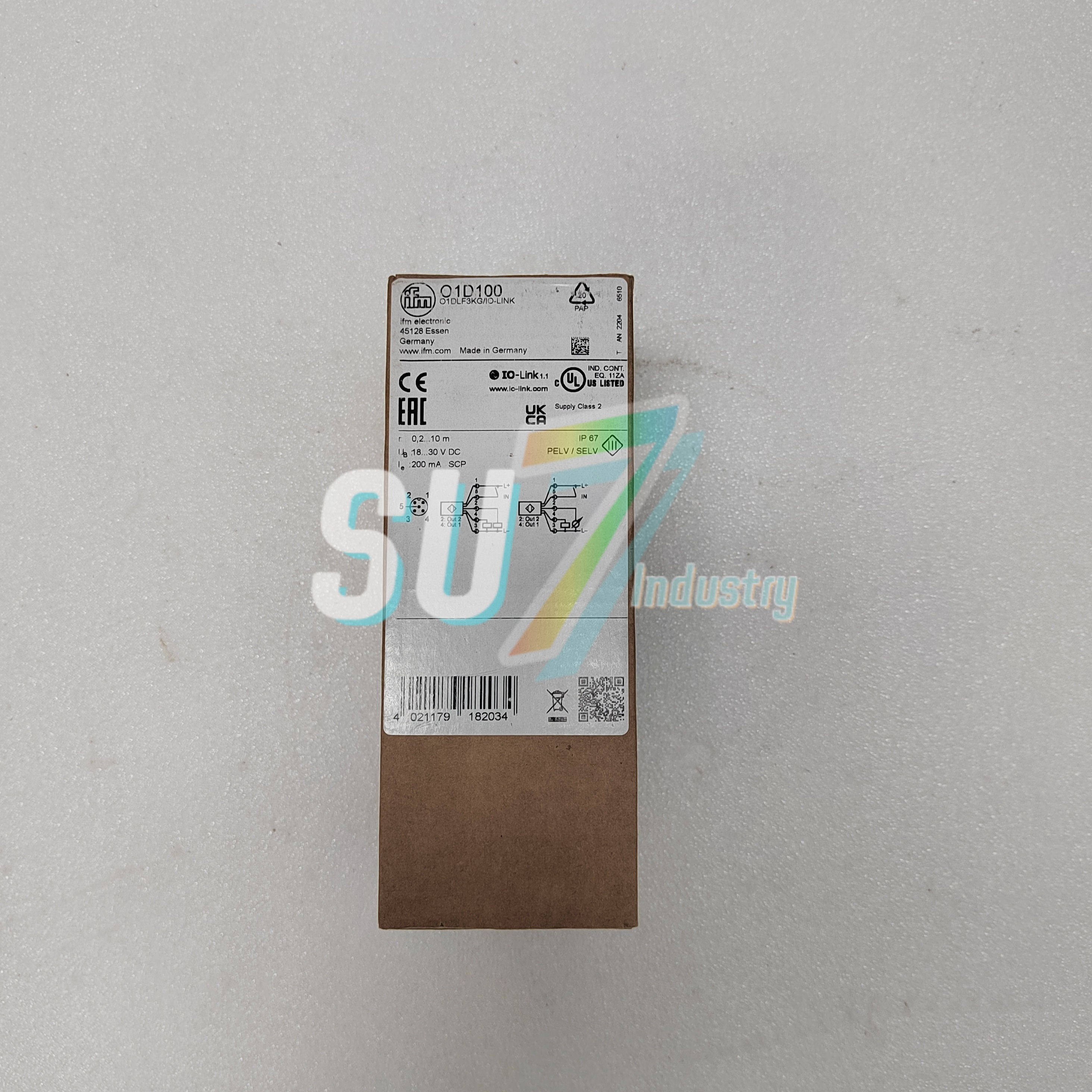 Sensor láser O1D100 Nuevo en almacén