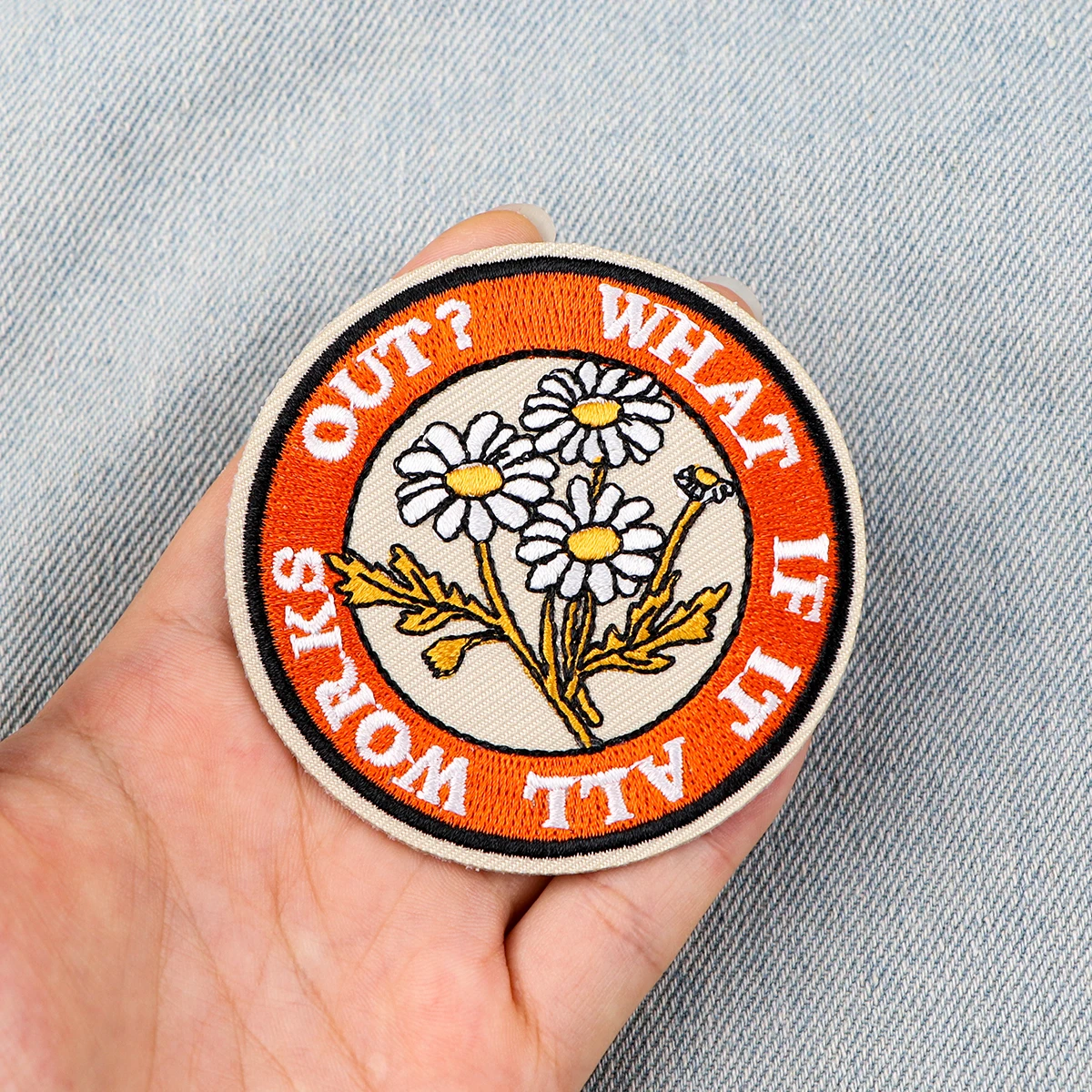 Alien Quotation Patch สําหรับเสื้อผ้าเหล็กบนปักเย็บ Applique เย็บบนผ้า Badge DIY อุปกรณ์เครื่องแต่งกาย