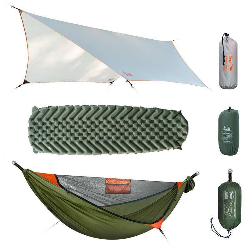 Оценка этого гамак для кемпинга 3-в-1: защита от опрокидывания, защита от комаров и готовый за секунды