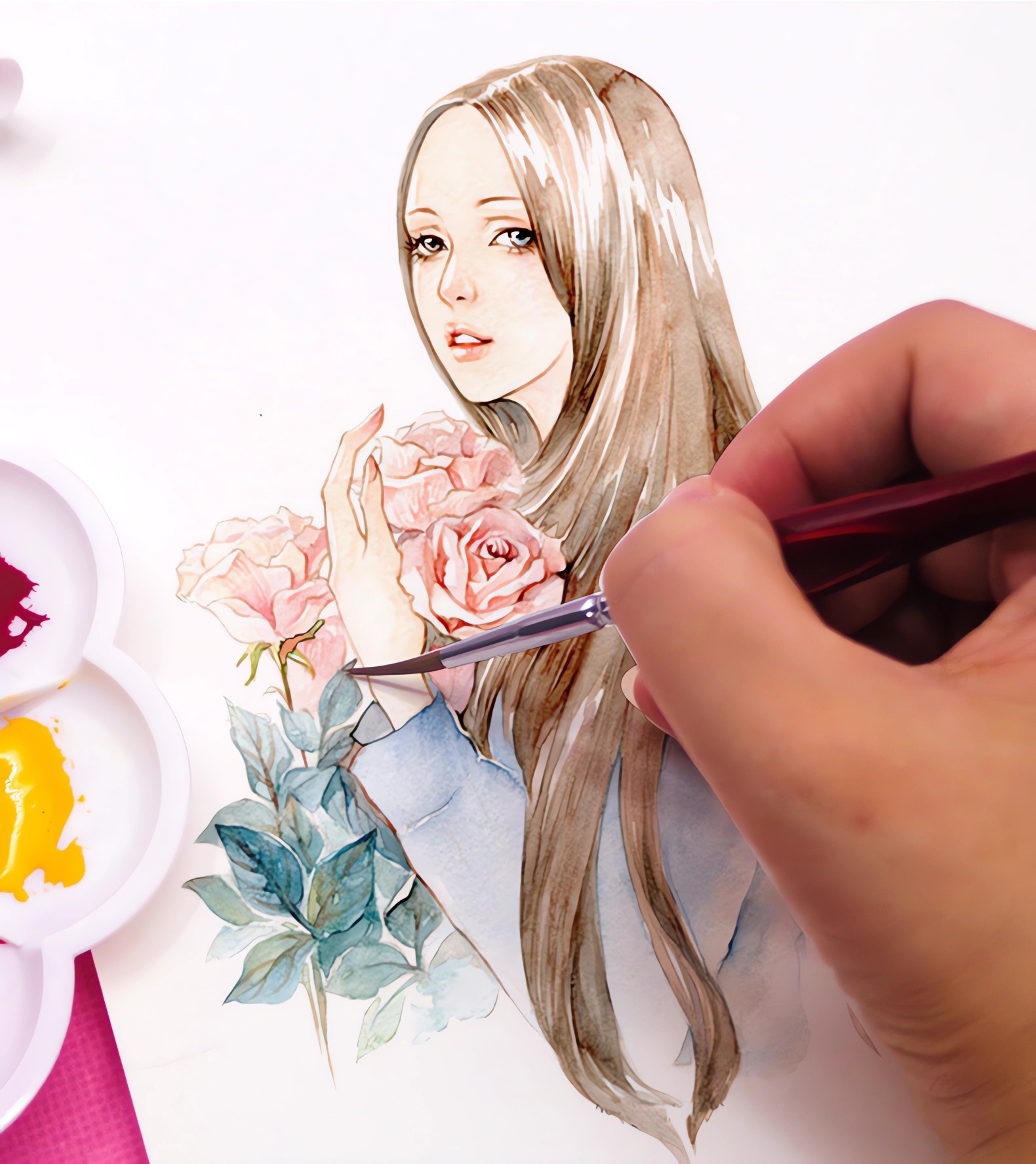 3/6Pcs Fine Tip Paint Brush Set - Synthetic Nylon Hair for Acrylic Painting, Model Detailing & Miniature Art | Precision Crafted