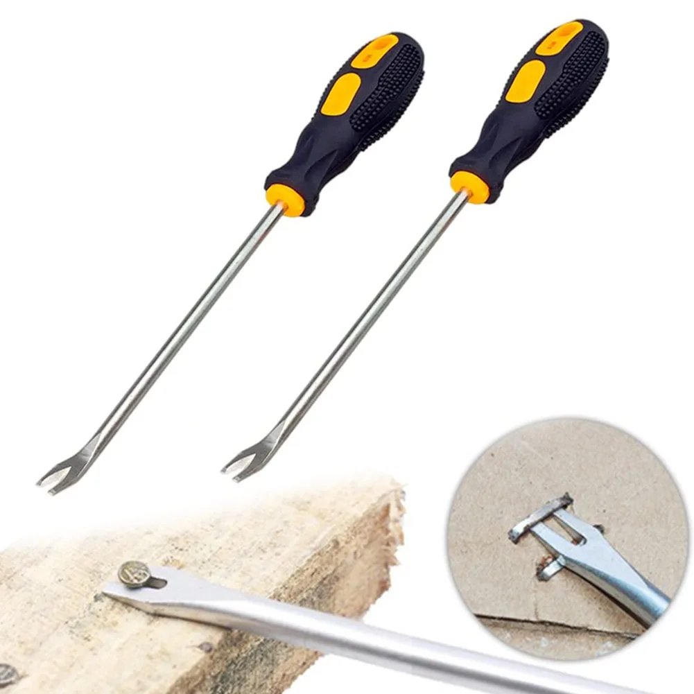 Tournevis de tipo UV, extractor de clavos, desenredante de uñas 260mm para herramientas de reparación a domicilio, manuales deatelier1pièce