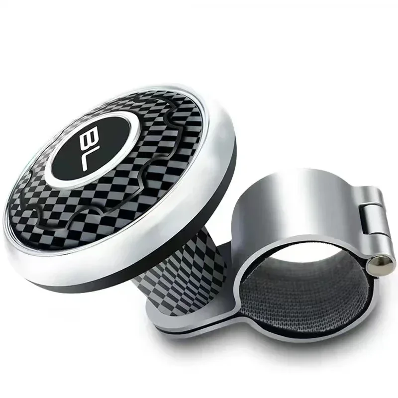 1pc Auto Lenkrad Booster Spinner Knopf Arbeitsersparnis 360 Grad Rotation Ball Drehen Spinner Knopf Lager Power Griff