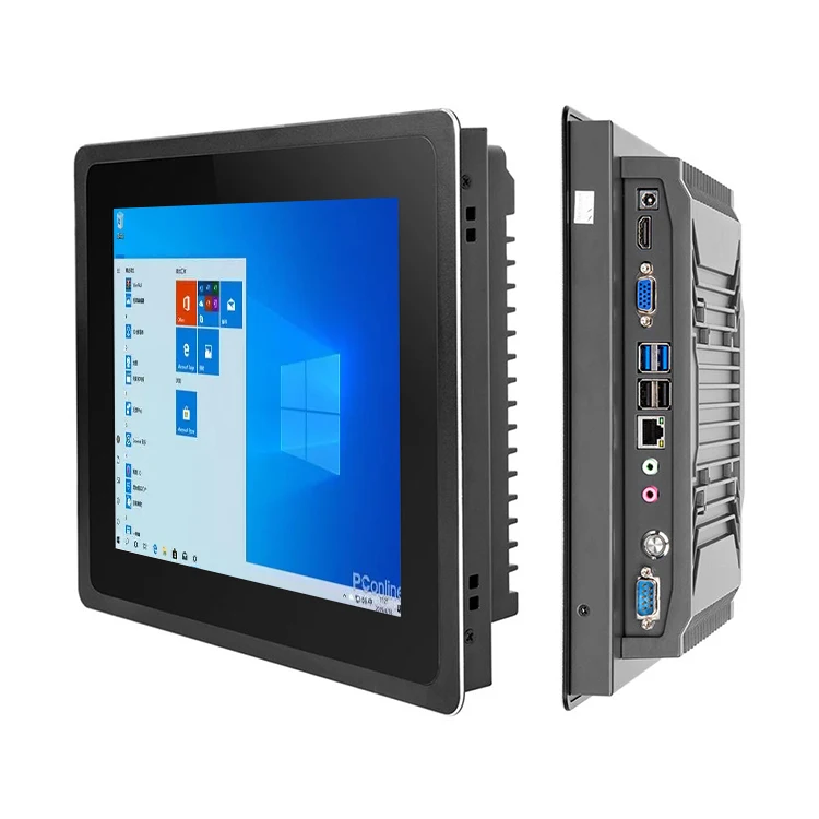 Computer da 17 pollici All-in-one Touch Screen Computer da pannello industriale J1900 I5 Processore centrale Computer punto finale self-service 4k