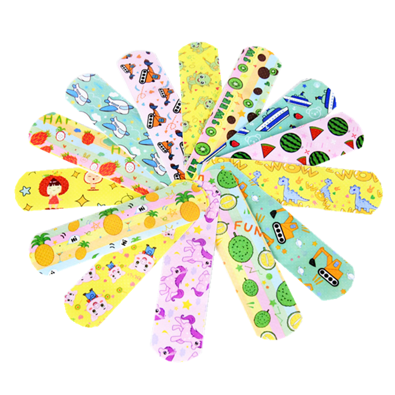 120 teile/satz Runde Streifen Form Pflaster Erste Hilfe Wundpflaster Haut Dressing Patch für Kinder Erwachsene Klebe Bandagen Kawaii