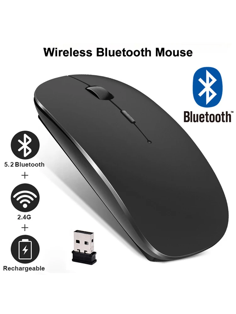 Ratón Bluetooth silencioso Marcaron ordenador portátil ratón óptico inalámbrico para iPad Samsung Xiaomi Lenovo Tablet ratones universales