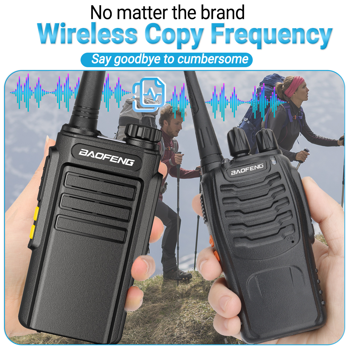 2PCS Baofeng GMSK Digital W31D Walkie Talkie Encrypted Call Noice Reduction HD Radio  Type-C Charger UHF Two Way Radio BF-888s