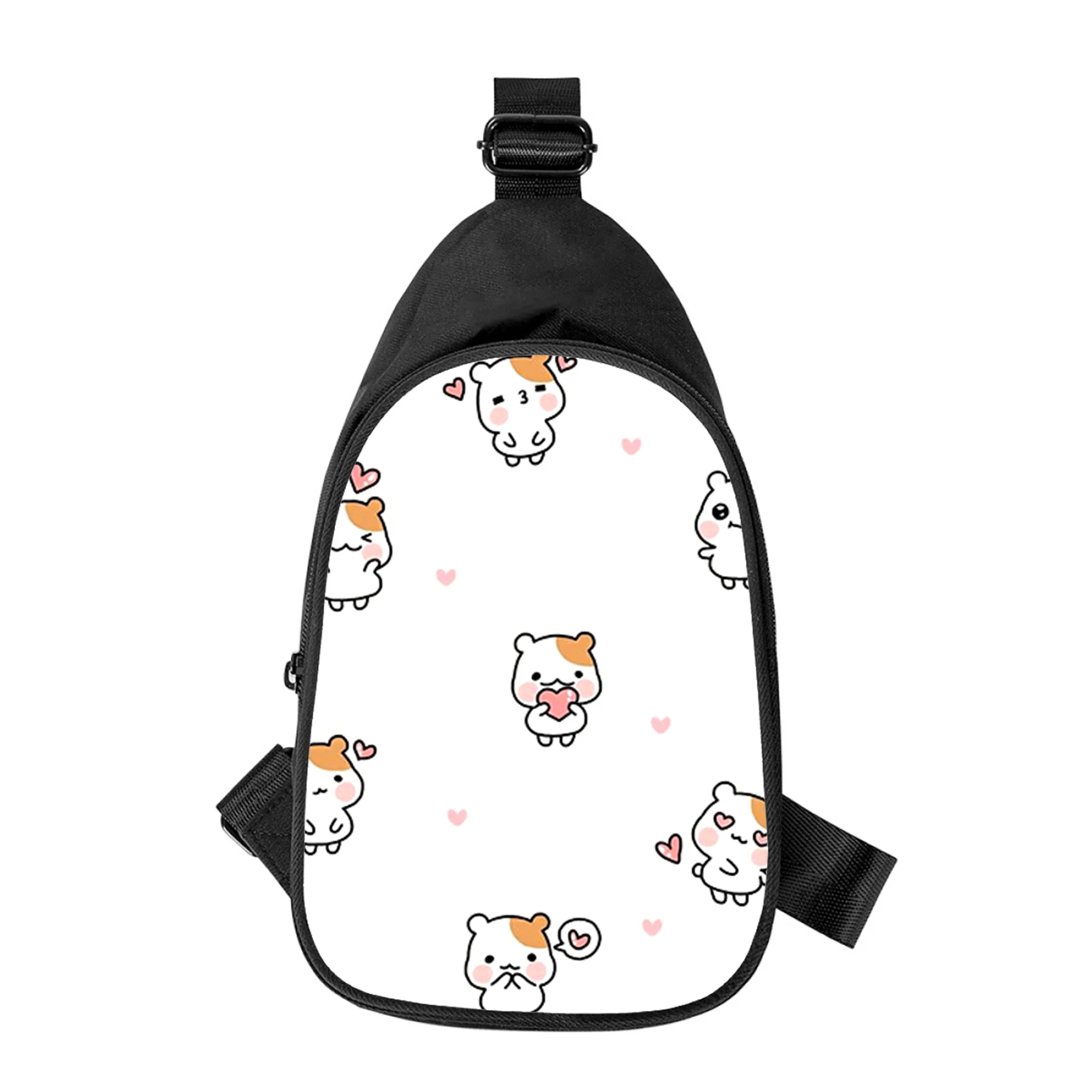 ANIME NETTE Oruchuban Ebichu 3D Neue Männer Kreuz Brust Tasche Diagonal Frauen Schulter Tasche Mann Schule Taille Pack Männliche brust pack