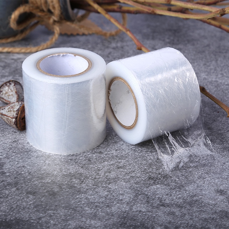 Tattoo Clear ห่อพลาสติกสารกันบูด Microblading ฟิล์มสําหรับแต่งหน้าถาวร Eyebrow Tattoo อุปกรณ์เสริมเครื่องมือความงามสําหรับ Salon