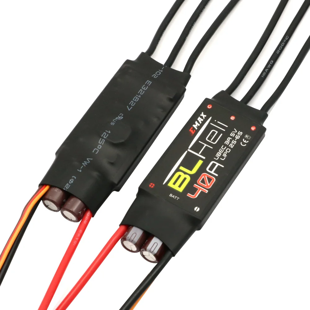 EMAX BLHeli 80A 60A 50A 40A 30A 20A 12A ESC สําหรับ RC Multirotor เครื่องบิน FIXED-Wing FPV Racing Drone QAV250 QAV210 ชิ้นส่วน DIY