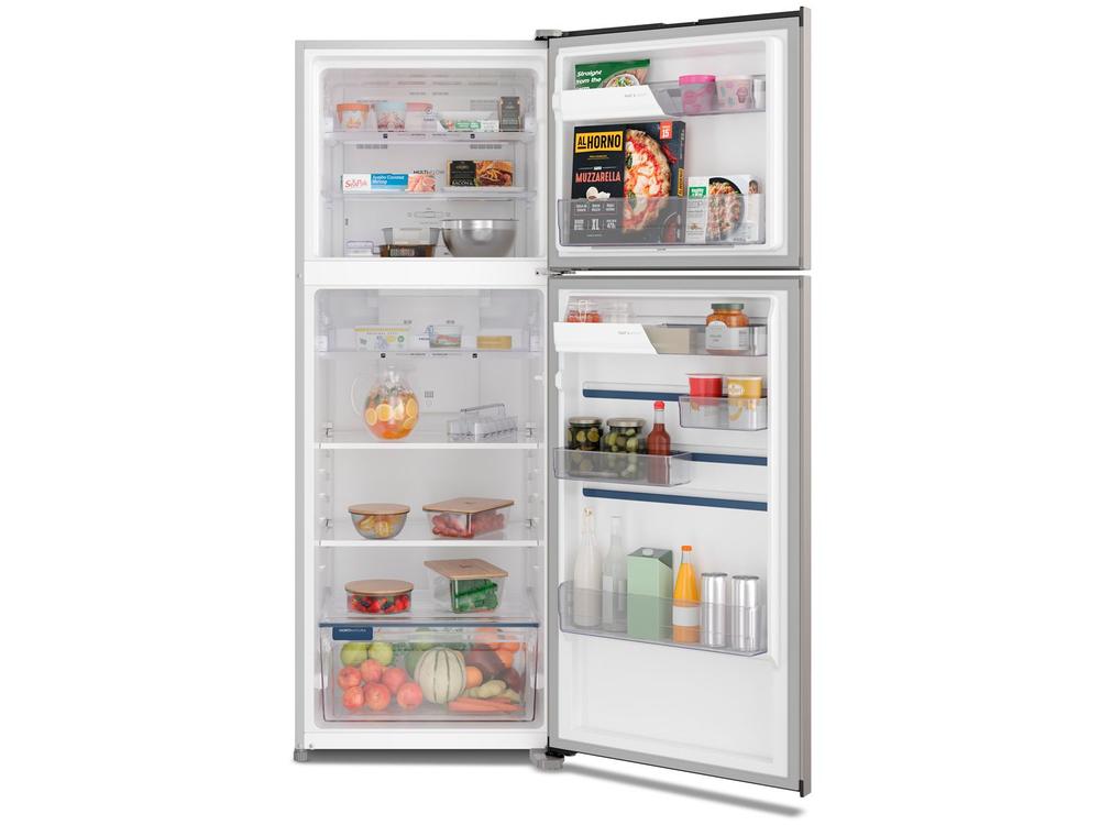 Geladeira/Refrigerador Electrolux Frost Free Duplex Inox Look 480L Efficient - 220V