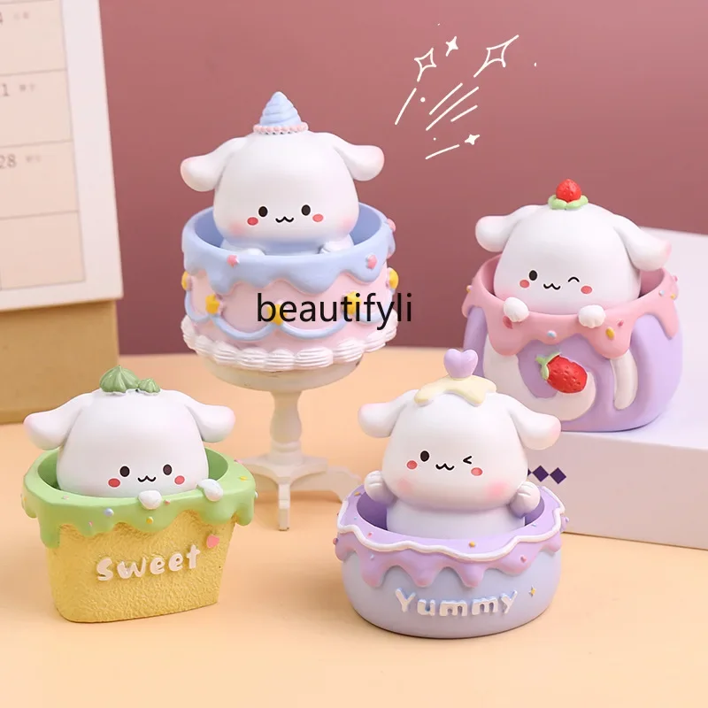 女の子のためのミニかわいい宝物、オフィスの机の装飾品、創造的な贈り物、漫画、子供の誕生日プレゼント