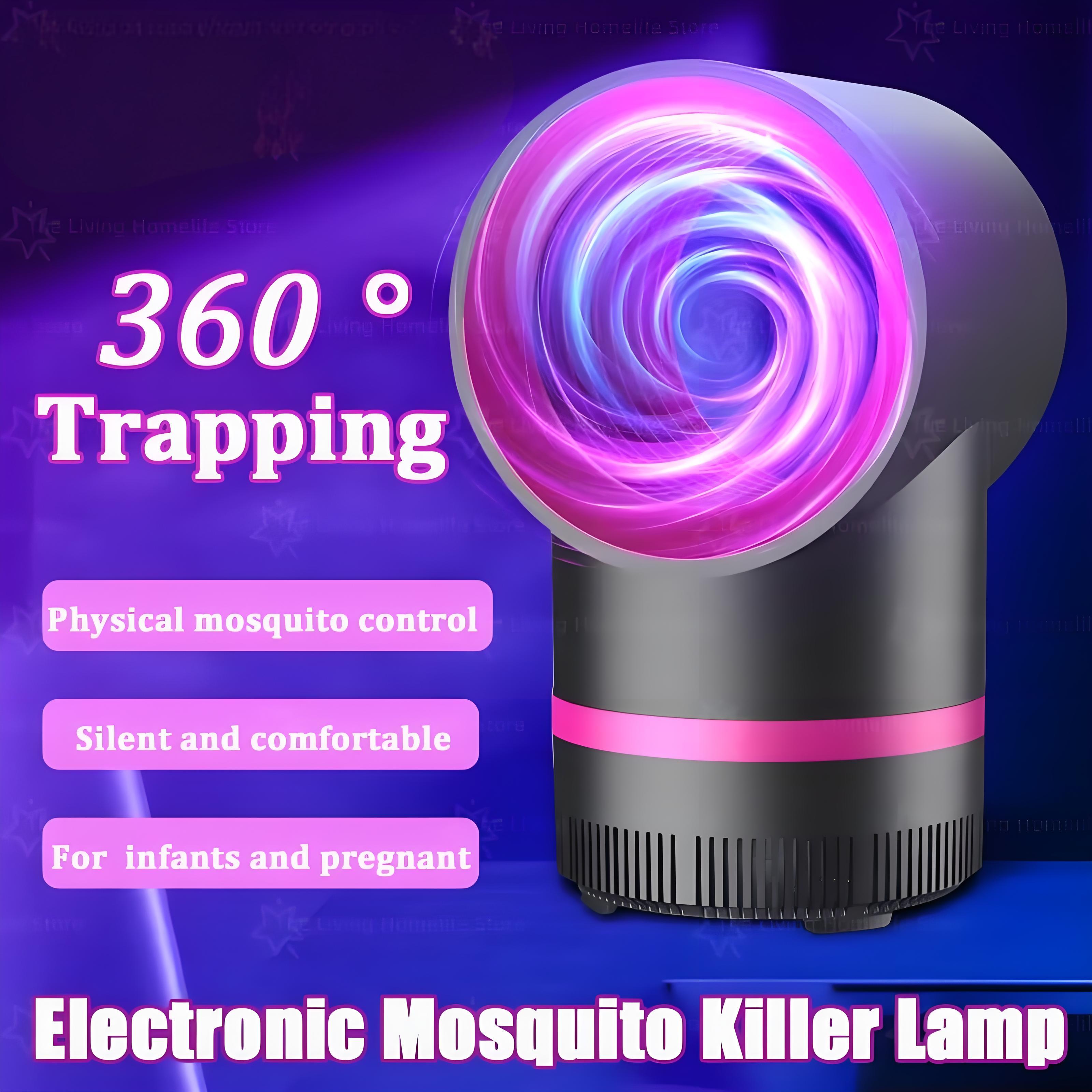 Xiaomi-Lámpara antimosquitos de purificación de iones, Mini trampa eléctrica antimosquitos portátil, carga USB, silenciosa para interiores