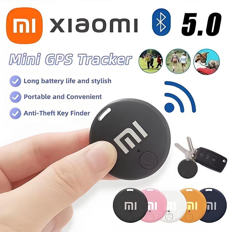 Мини GPS-трекер Xiaomi Bluetooth 5,0, Air Tag, устройство против потери, детская сумка для домашних животных, кошелек, отслеживание, IOS, Android, умный локатор