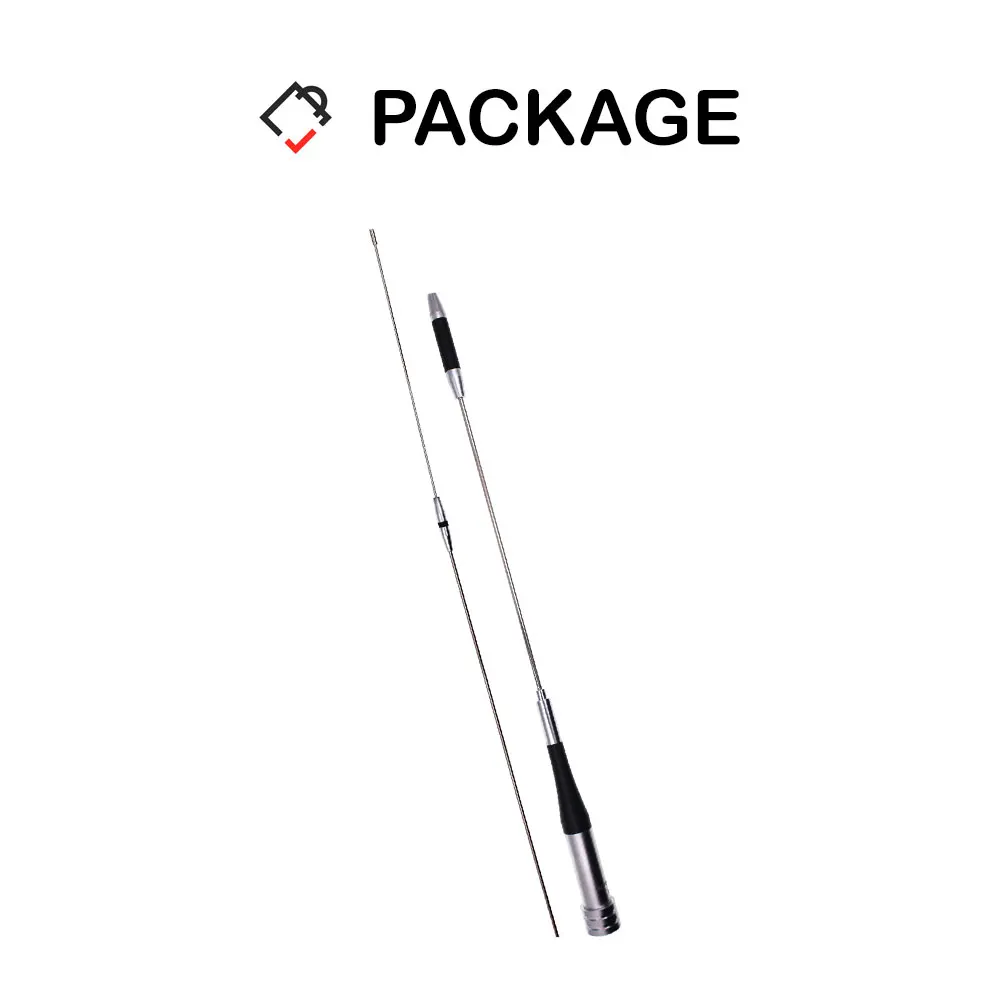 Kim Cương VHF Uhf An Ten SG7500 Di Động Trên Xe Hơi Ăng Ten 144/430Mhz SG-7500 Cao DBi Anten Độ Lợi Cho KT-8900D KT-8900 BJ-318