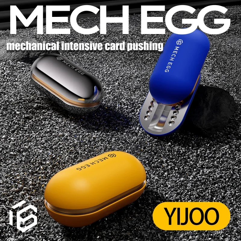 Mech Egg Edc Fidget Slider Metal Fidget Speelgoed Adhd Tool Anti-Angst Kantoor Bureau Speelgoed Volwassen Stress Relief Speelgoed Verjaardagscadeaus