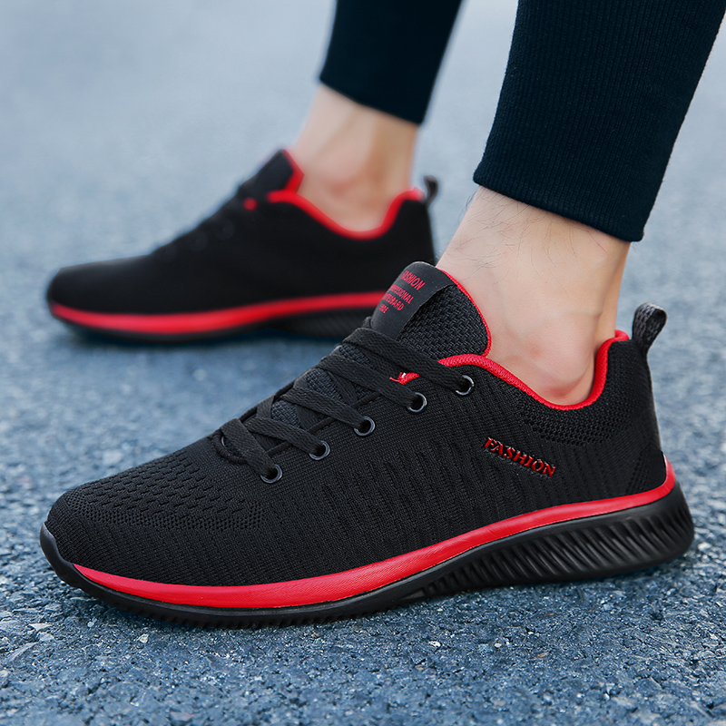 Mocasines para correr para hombre, zapatos deportivos informales a la moda, transpirables, ligeros, talla grande, primavera y otoño, novedad