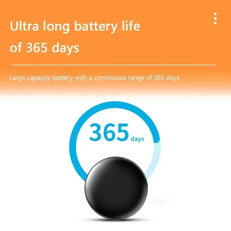 XIAOMI GPS Smart Tracker Elderly Children Anti-Lost Reminder Device Pets Bag Wallet Bluetooth Locator For Apple Android Finder