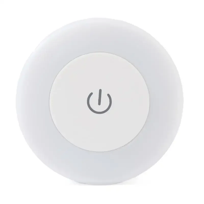 Min ahorro de energía Led Sensor táctil luces nocturnas USB recargable luz de pared magnética habitación pasillo dormitorio lámpara de noche portátil