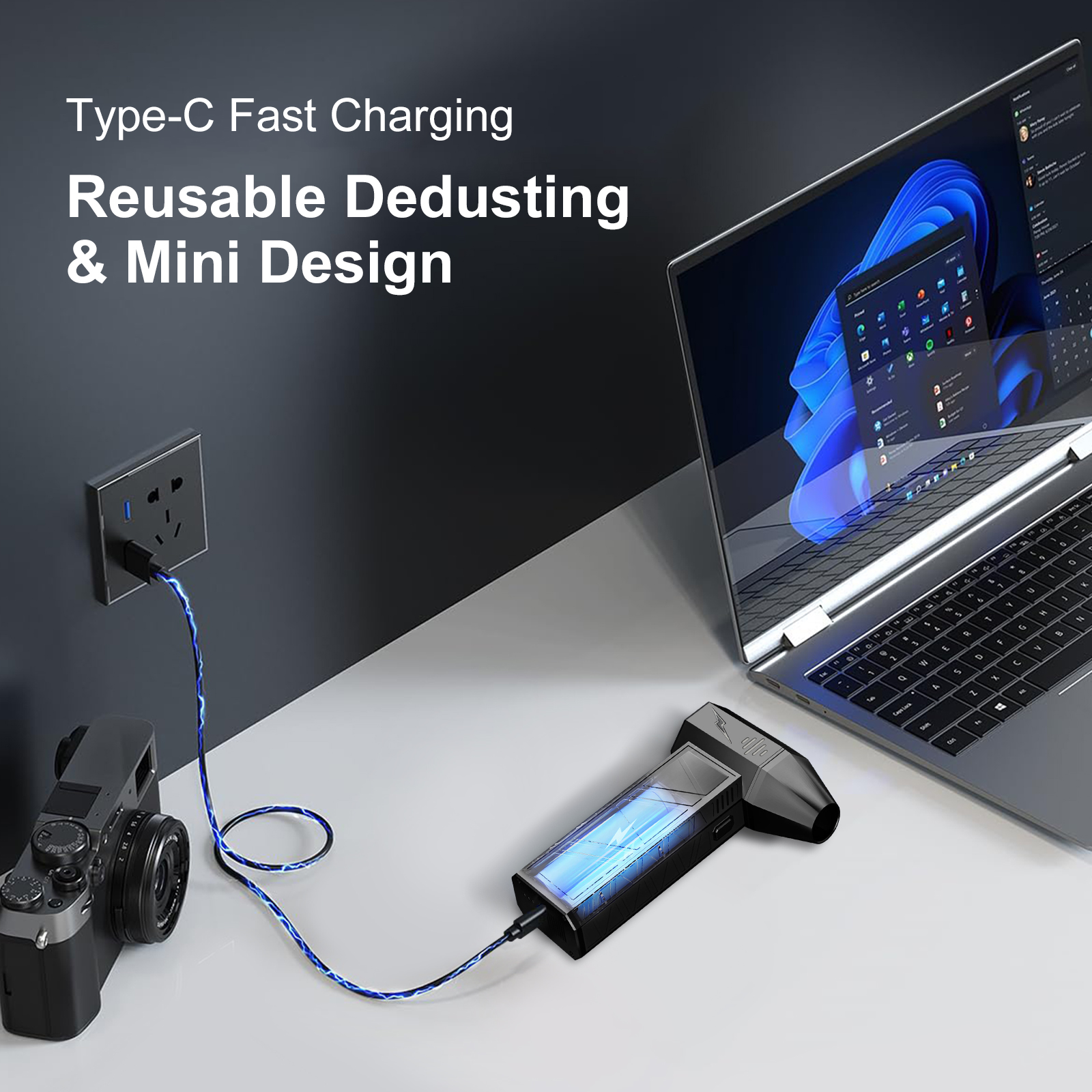 พัดลมเจ็ทเทอร์โบขนาดเล็กแบบมือถือ X3Pro เครื่องเป่าลมทรงพลัง150000รอบต่อนาทีเครื่องเป่าลมอัดอากาศแรงสำหรับเครื่องทำความร้อนในรถยนต์/พีซี/บ้าน -- theragun