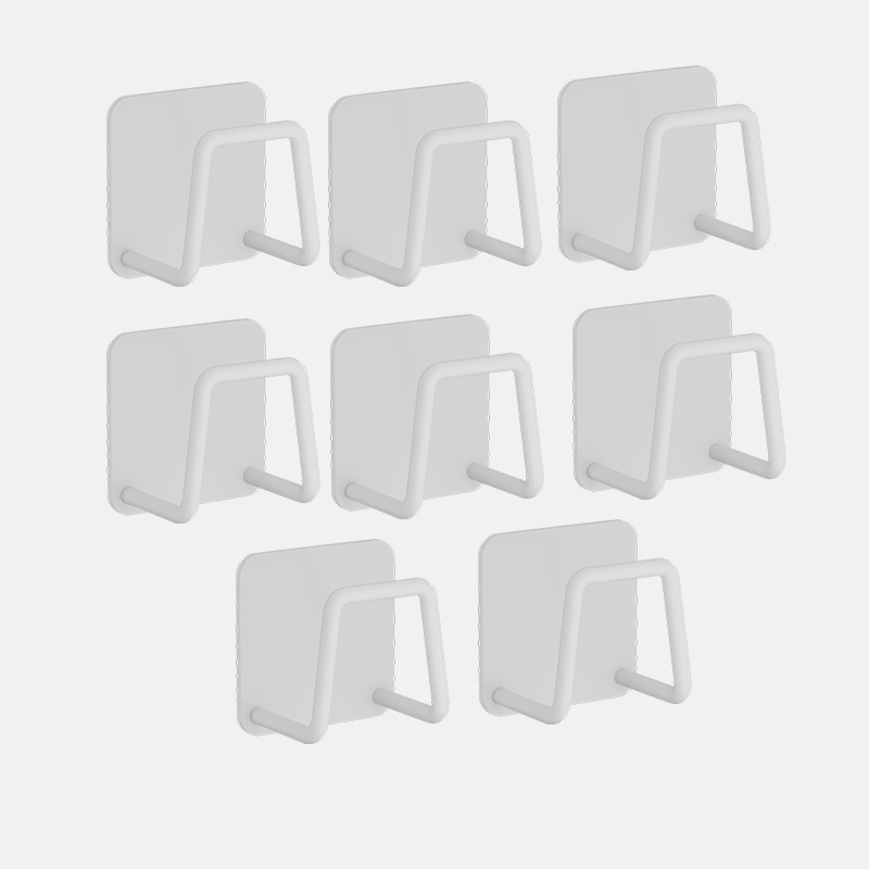 StaKitchen évier éponge support égouttoir support de rangement auto-adhésif en acier inoxydable fil boule chiffon brosse organisateur crochets muraux