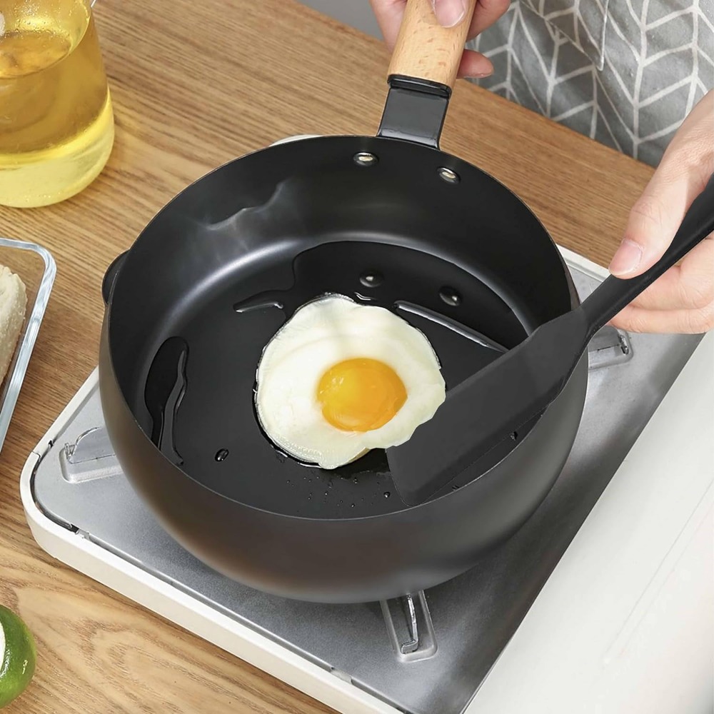 1PC Silikon Spatel Ei Omelett Crepe Brownie Dünne Gummi Spatel Set für Antihaft-Kochgeschirr