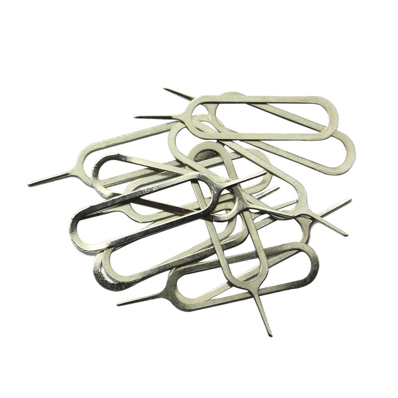 Open Pin Needle Key Tool Sim-Karten-Tablett Pin Eject Tool Eject Sim-Karten-Tablett Universal Handy Sim-Karten Zubehör